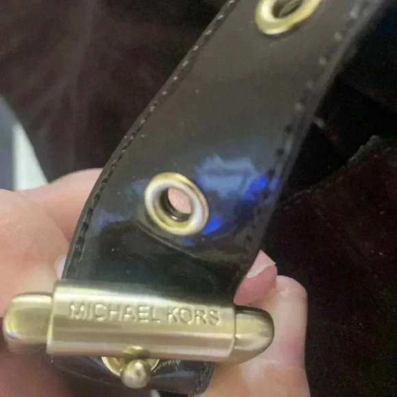 Michael Kors Norma Brown Suede Wedge Boots - Picture 2 of 10